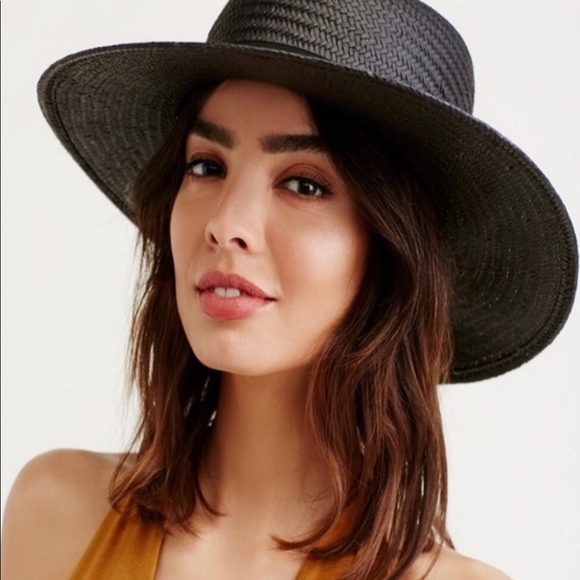Free People Accessories - Free People Sunny Days Straw Boater Hat